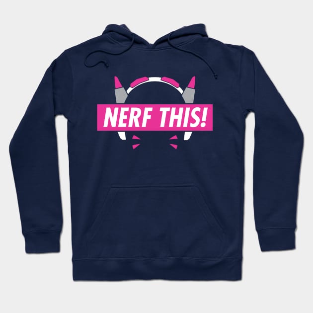 D.Va Nerf this! Voice line design Hoodie by ElevenVoid